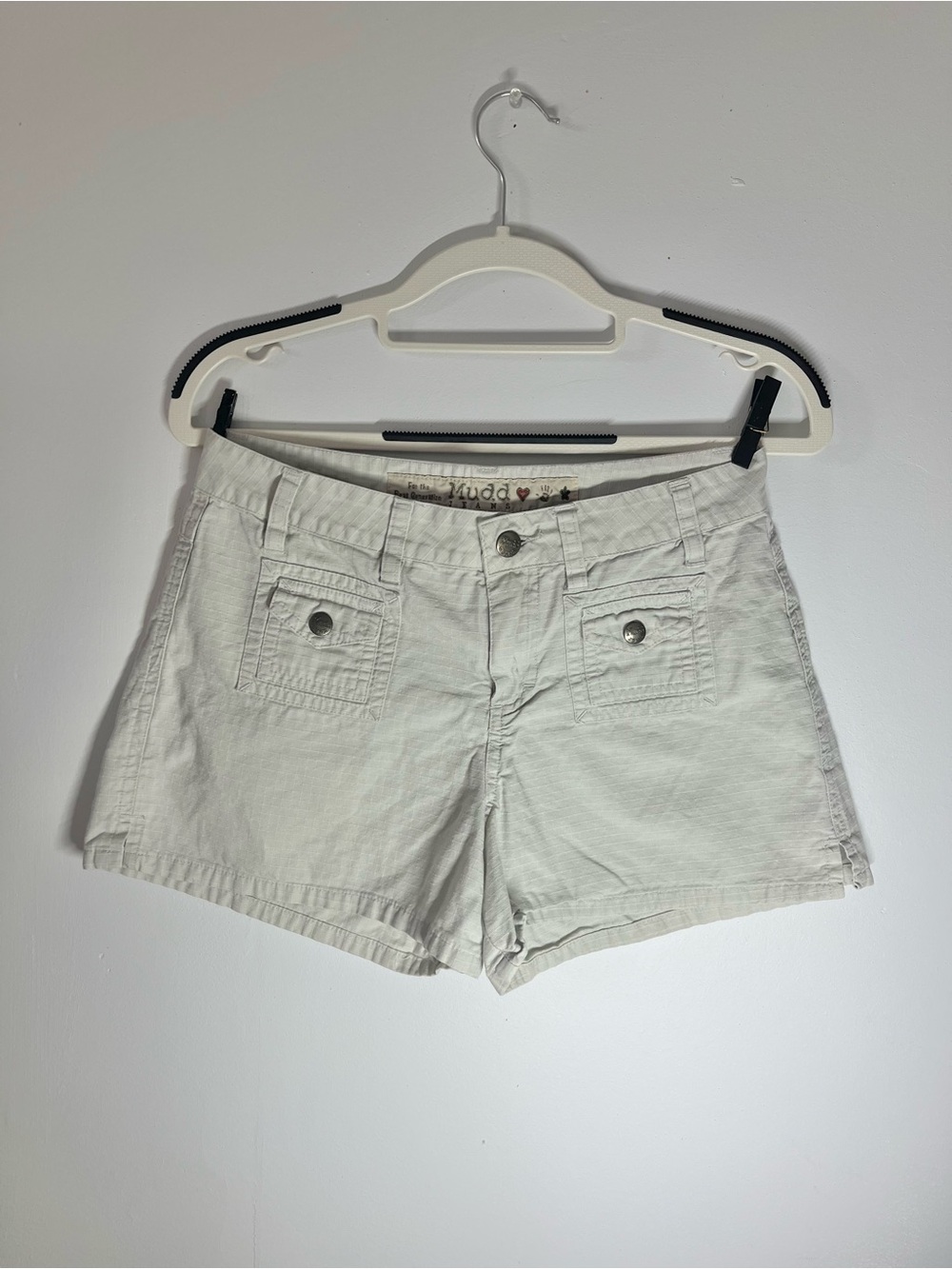 Mudd utility jean shorts - light gray - Picture 2 of 4